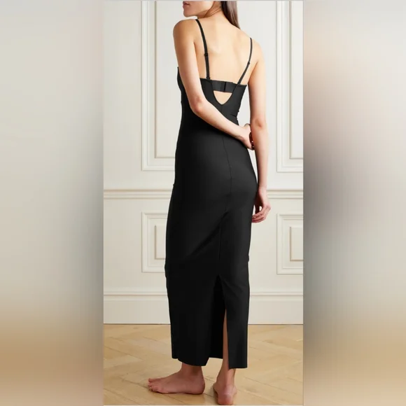 SKIMS Black Strappy Maxi Dress - Picture 3 of 4